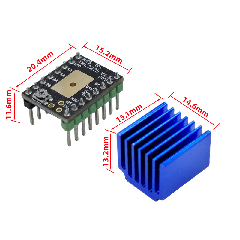 Stepper Driver Cnc - MKS TMC 2225 Schrittmotortreiber ersetzt TMC2208