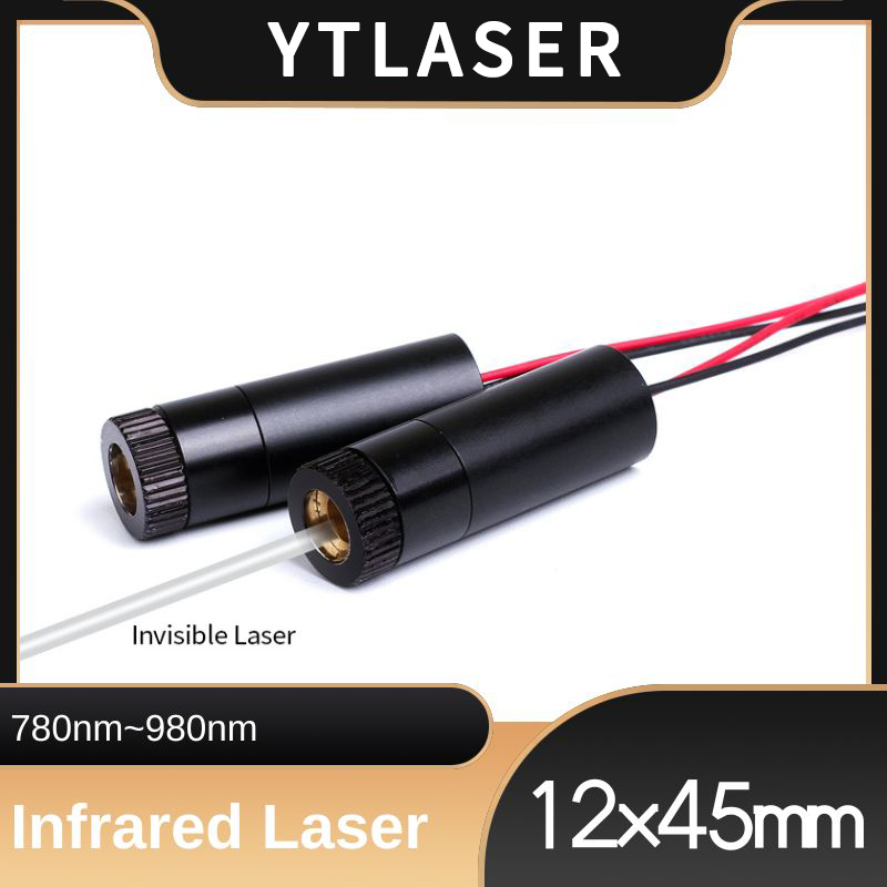 Industrial Laser Diode - D12X45mm Einstellbarer Fokus 780nm 830nm 850nm