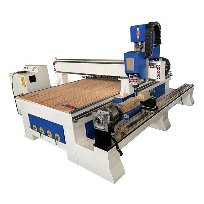 Cnc Router Machine - Fabrikneue hochpräzise Holzbearbeitungs-Graviermaschine: 4-Achsen-CNC-Fräse für Holz
