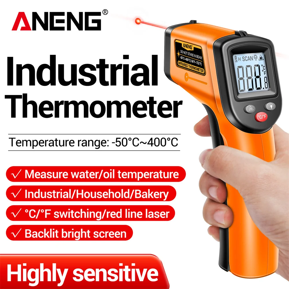 Industrial Infrared Laser - ANENG TH201 Infrarot-Thermometer Digital -50~400 ℃