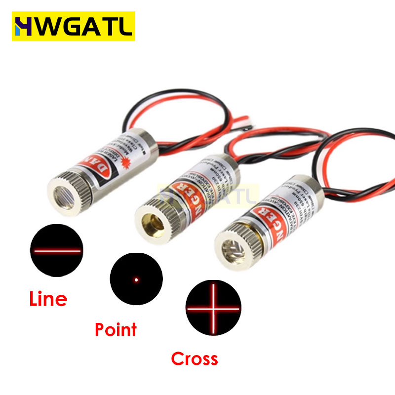 Industrial Laser Diode - 650 nm 5 mW Red Point