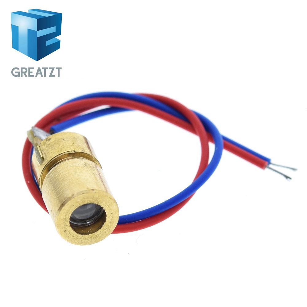 Industrial Laser Diode - GREATZT 5V 650nm 5mW Einstellbares Laser-Punkt-Diodenmodul