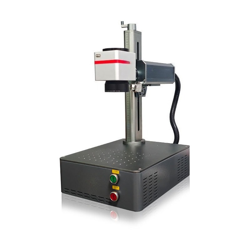 Industrial Laser Etching - Industrielle Faserlaser-Markiermaschine für Edelstahl-Namensschilder, Metall- und