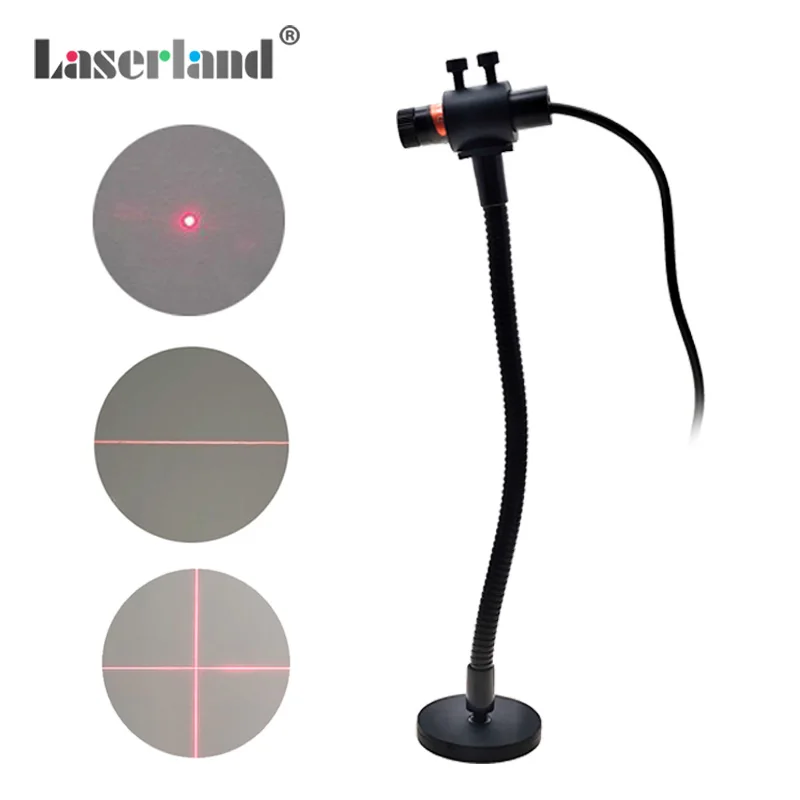 Industrial Laser Welder - Nähzubehör Quilt-Nähführung Laser-Positionierungslinie Kreuzhaar-Modul mit Magnetfuß