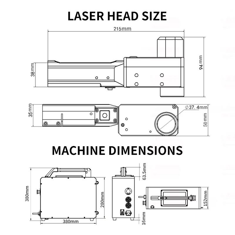Tragbarer Rucksack-Laserreinig – Industrial Laser Cleaner Price Bewertung und Preis
