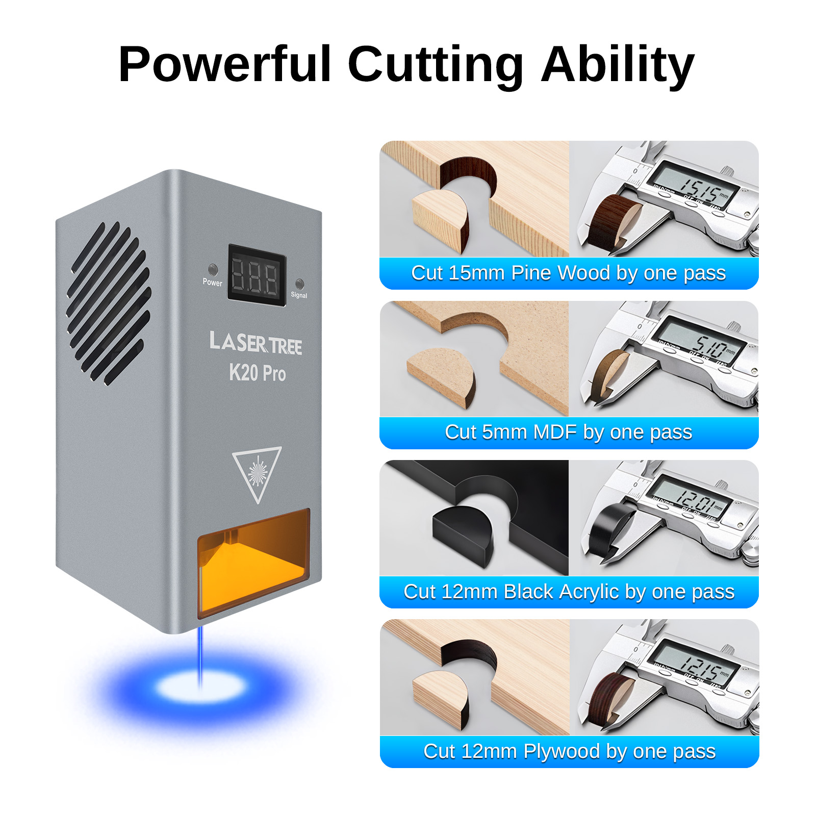 LASER TREE K20 20 W optischer  – Industrial Laser Diode Bewertung und Preis