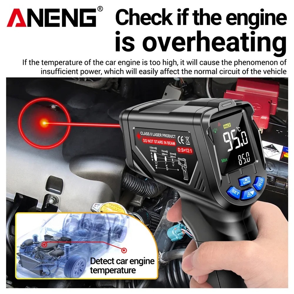 ANENG TH06 Infrarot-Lasertherm – Industrial Infrared Laser Bewertung und Preis
