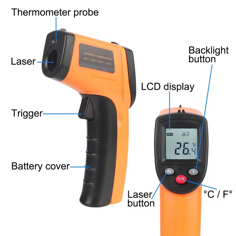 Neues digitales Infrarot-Therm – Industrial Infrared Laser Bewertung und Preis