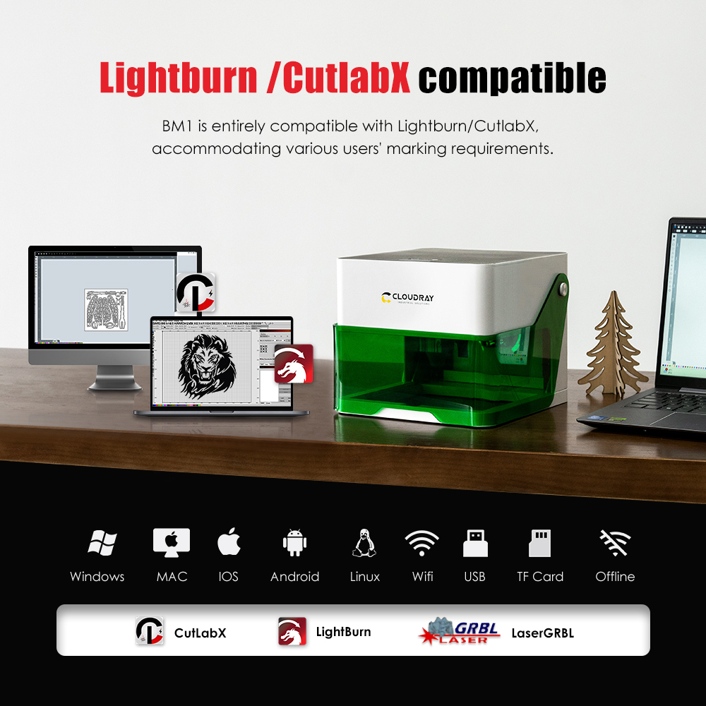 Cloudray 5000 mw CNC Mini Lase – Industrial Laser Machines Bewertung und Preis