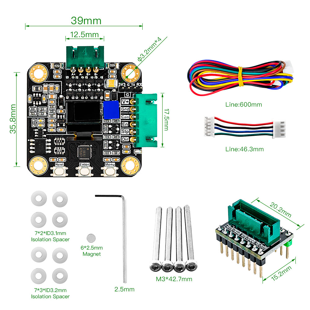 Makerbase MKS SERVO42C PCBA NE – Stepper Driver Cnc Bewertung und Preis