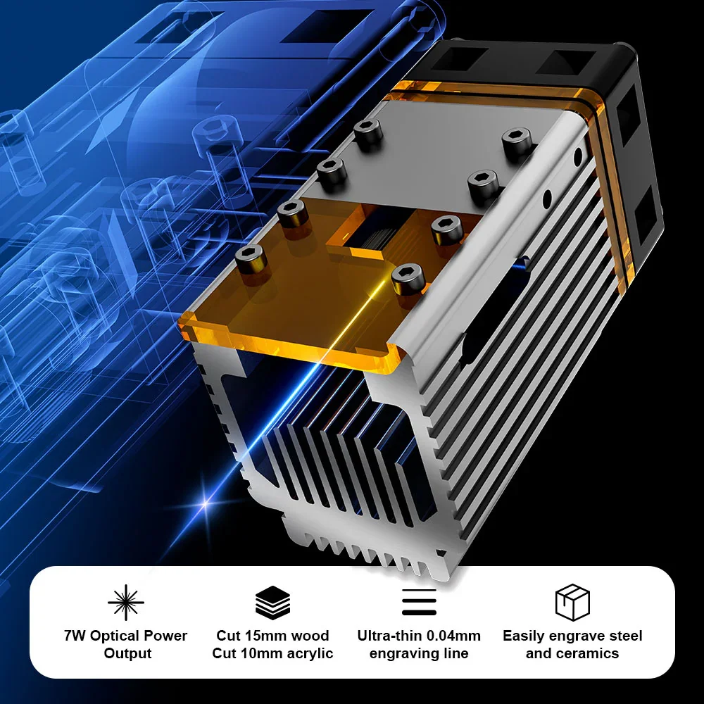 NEJE 7W Dioden-Lasergravur- un – Industrial Laser Diode Bewertung und Preis