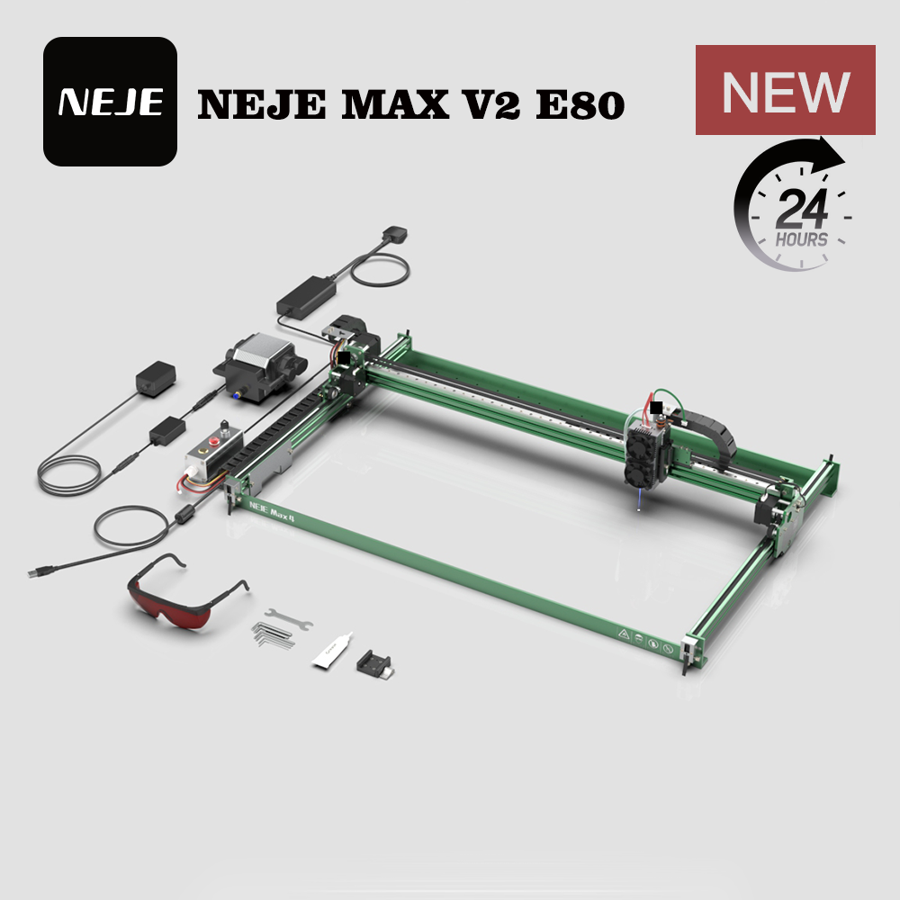 NEJE MAX V2 E80 80W 455nm Lase – Industrial Laser Cutting Bewertung und Preis