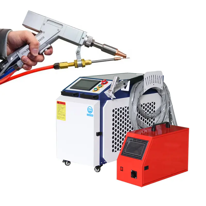 4 in 1 Doppeldraht-Feed-Lasers – Industrial Laser Welder Bewertung und Preis