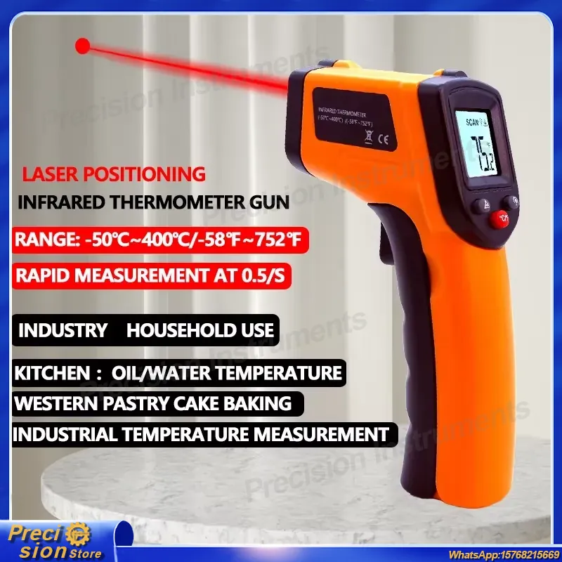 Infrarot-Thermometer-Pistole B – Industrial Infrared Laser Bewertung und Preis